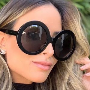 NEW Oversized Round Sunglasses